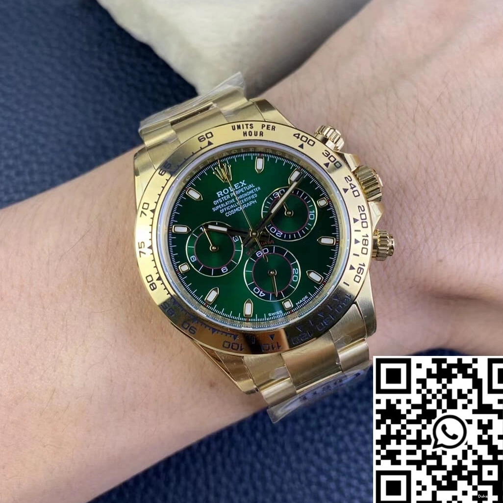 M116508-0013 Factory Cosmograph Clean Yellow Rolex Daytona Gold 0510